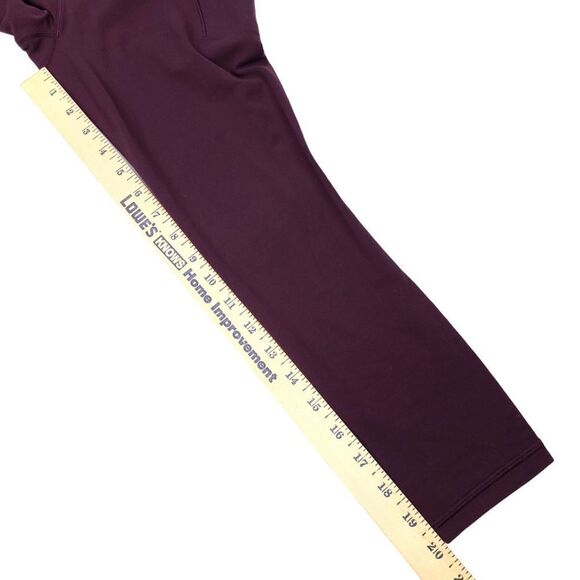 ATHLETA Salutation II 7/8 Stash Pocket Tight Womens XS Petite Spiced Cabernet - Picture 4 of 8